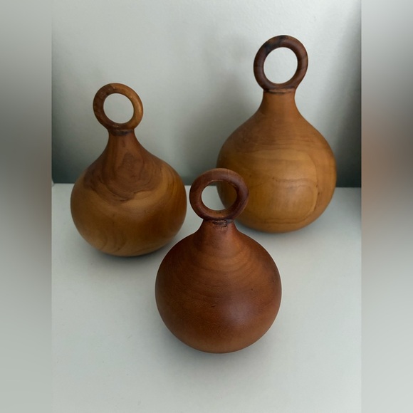 Threshold with Studio McGee Wooden Set of 3 Decor Pieces - Picture 3 of 4